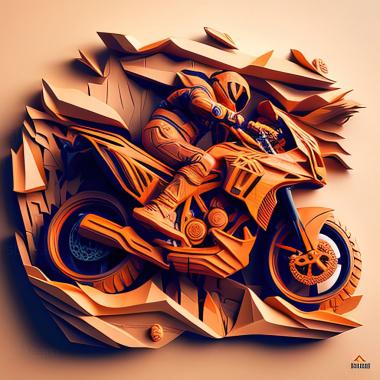 3D модель KTM Adventure R (STL)